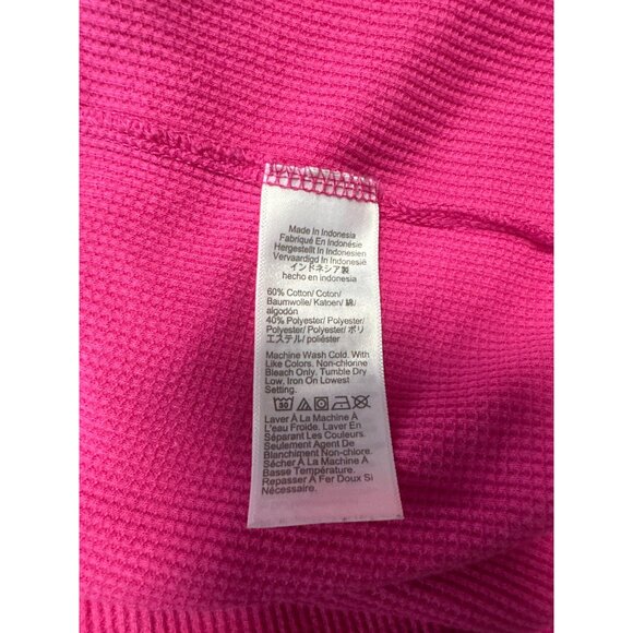 J. Crew Long Sleeve Crew Neck Waffle Knit Top Size 2X - Picture 6 of 9